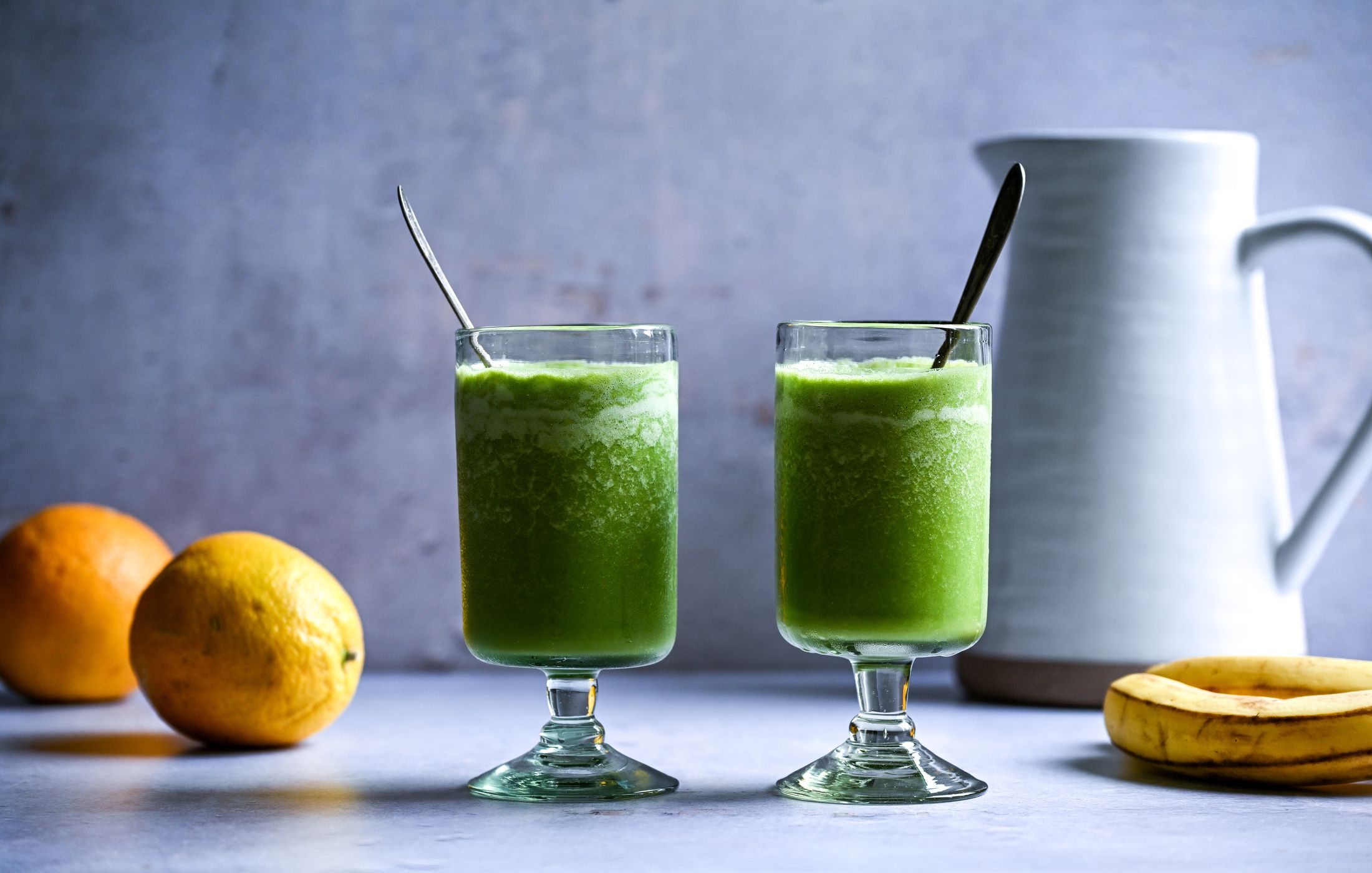 ORANGE CREAMSICLE GREEN SMOOTHIE VEGAN-1