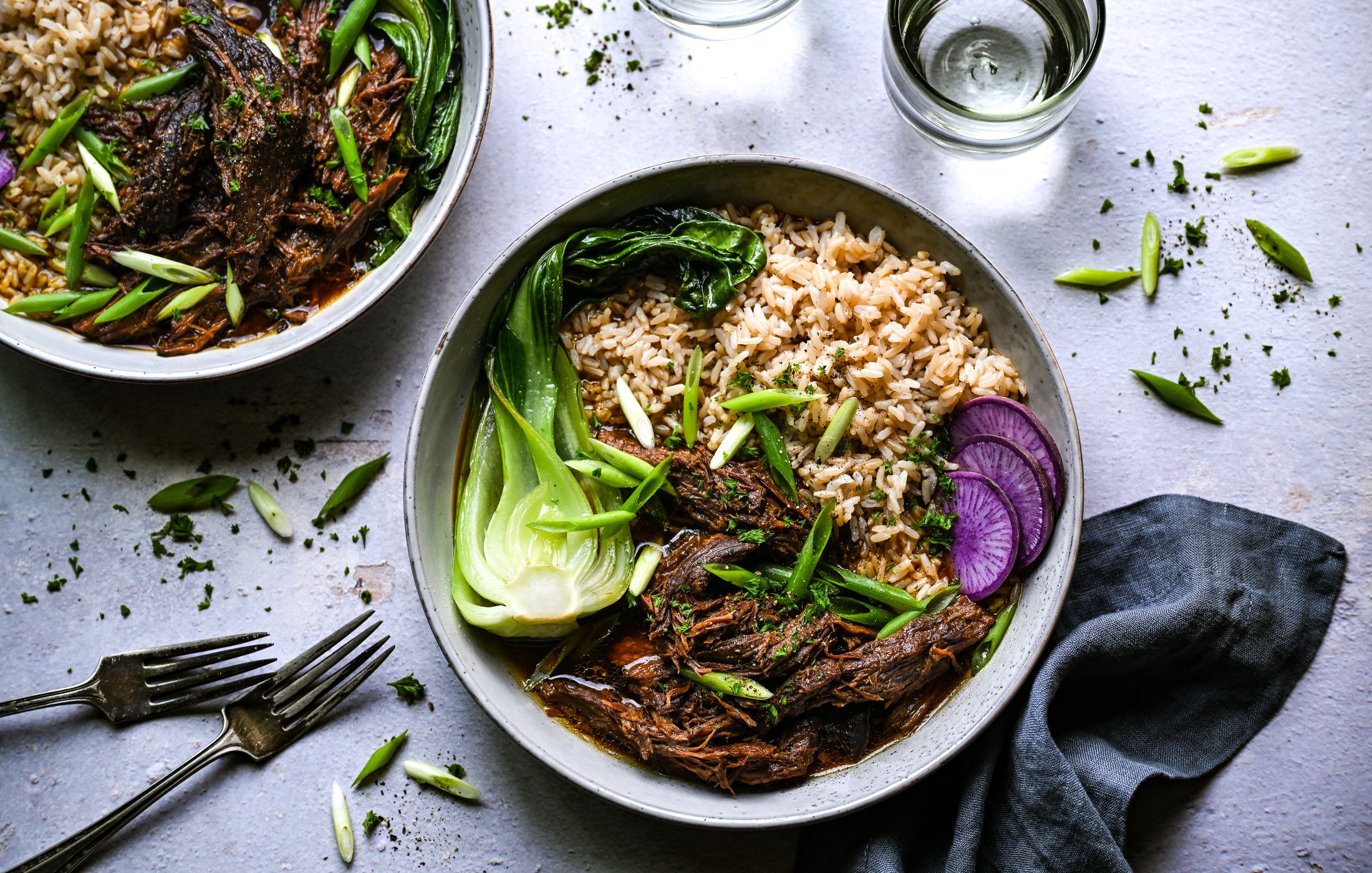 ORANGE-GINGER SHREDDED BEEF AND RICE BOWLS-LOW-FODMAP-1
