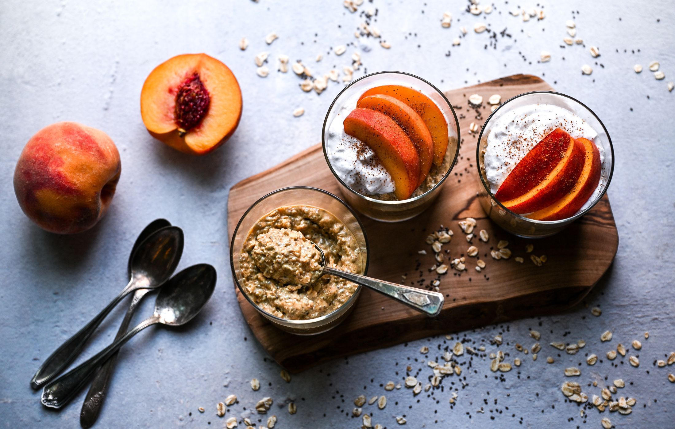 OVERNIGHT PEACH-COCONUT CHIA OATMEAL-1