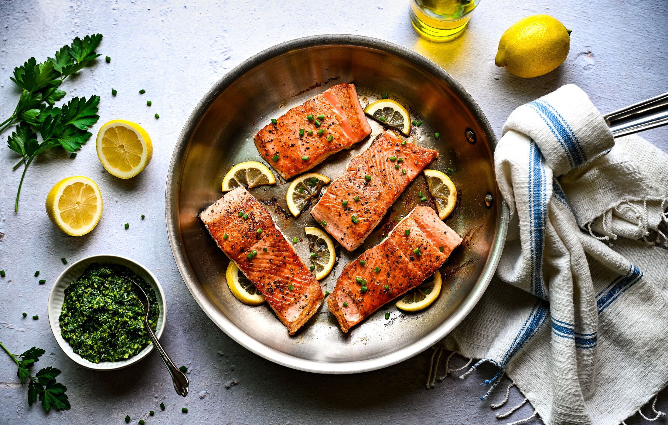  PAN SEARED WILD SALMON WITH HERB GREMOLATA-1
