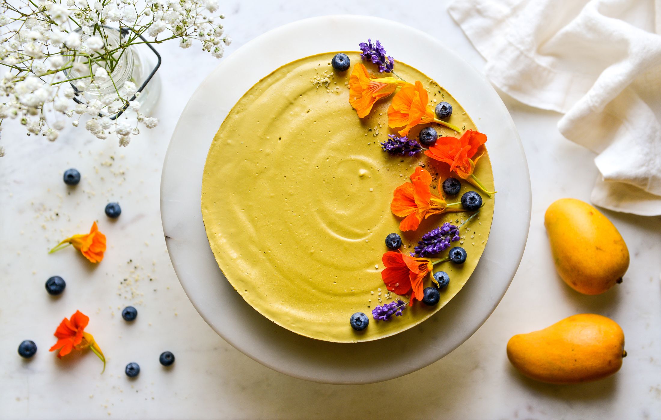 RAW MANGO-ORANGE CHEESECAKE-1