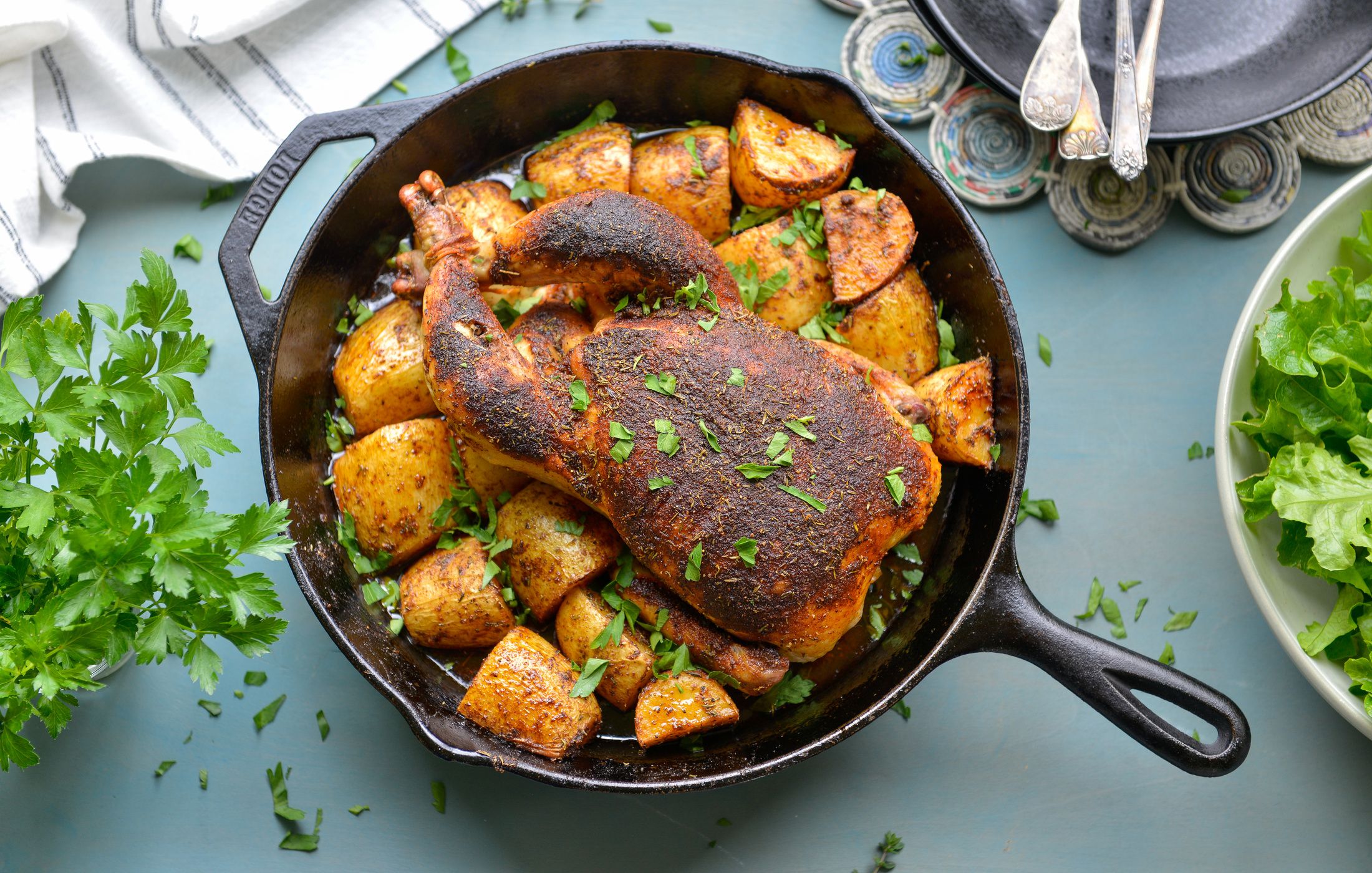ROASTED PAPRIKA CHICKEN AND POTATOES-1