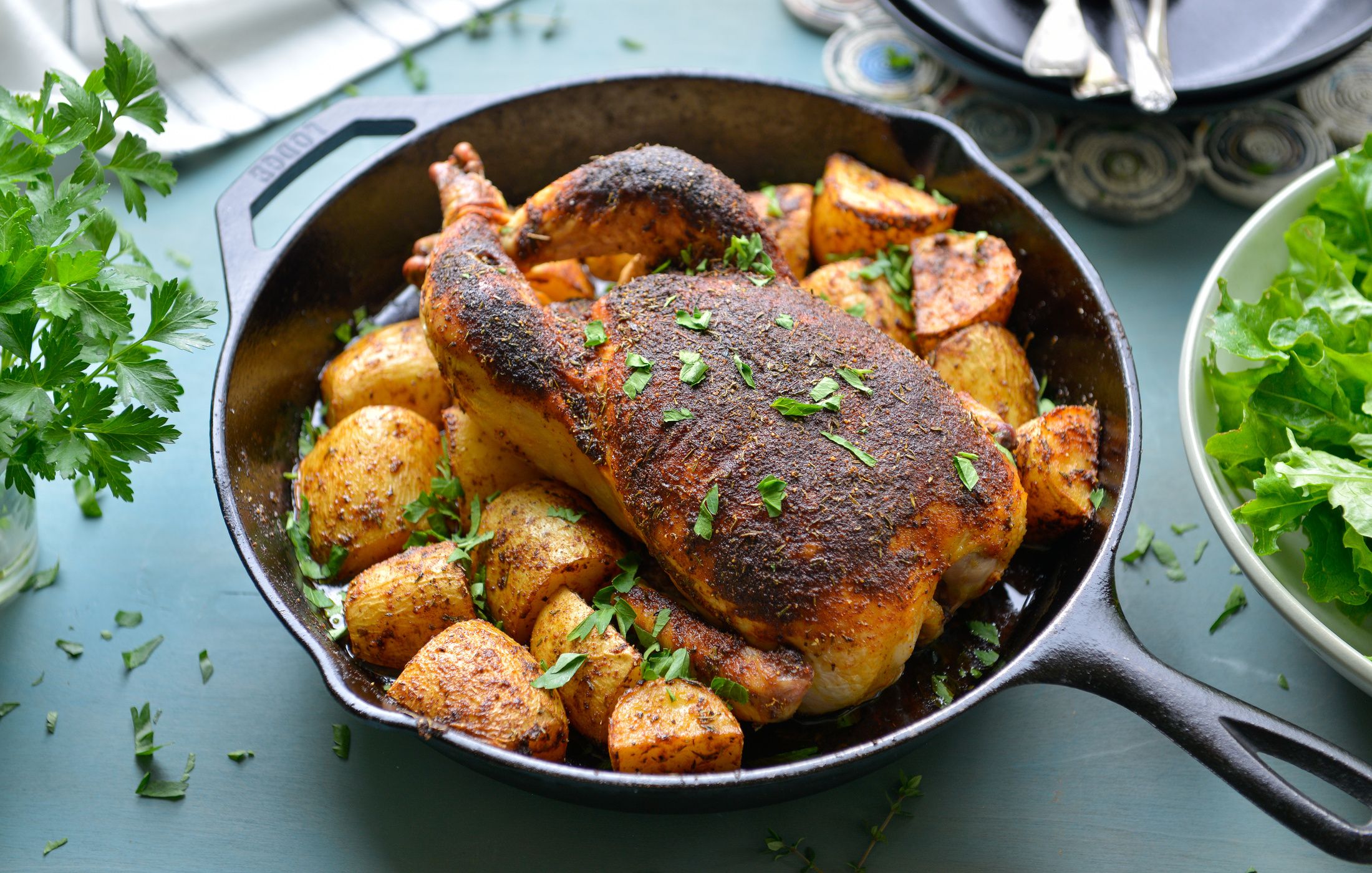 ROASTED PAPRIKA CHICKEN AND POTATOES-2