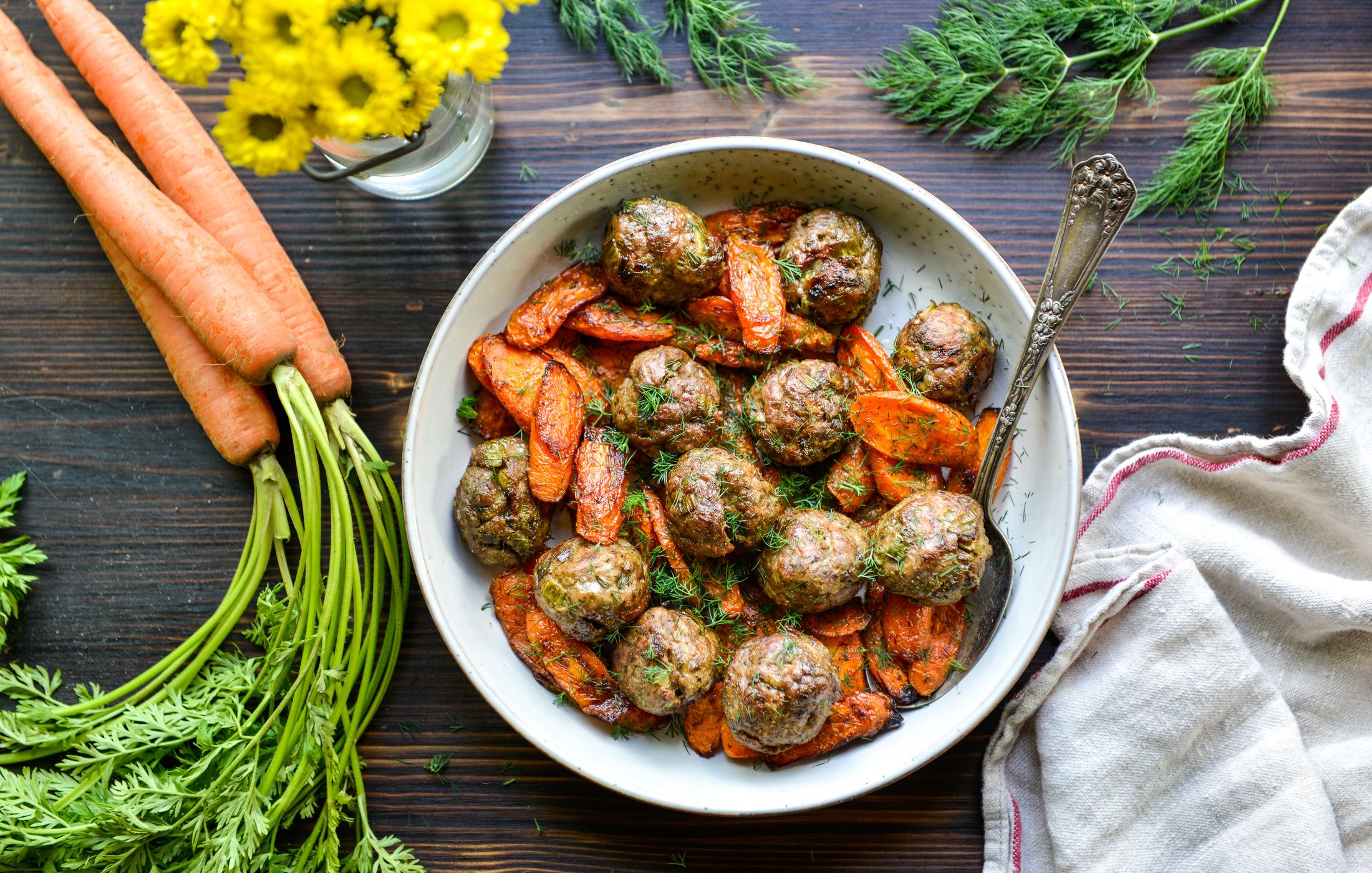 SHEET PAN LAMB AND LEEK MEATBALLS-1