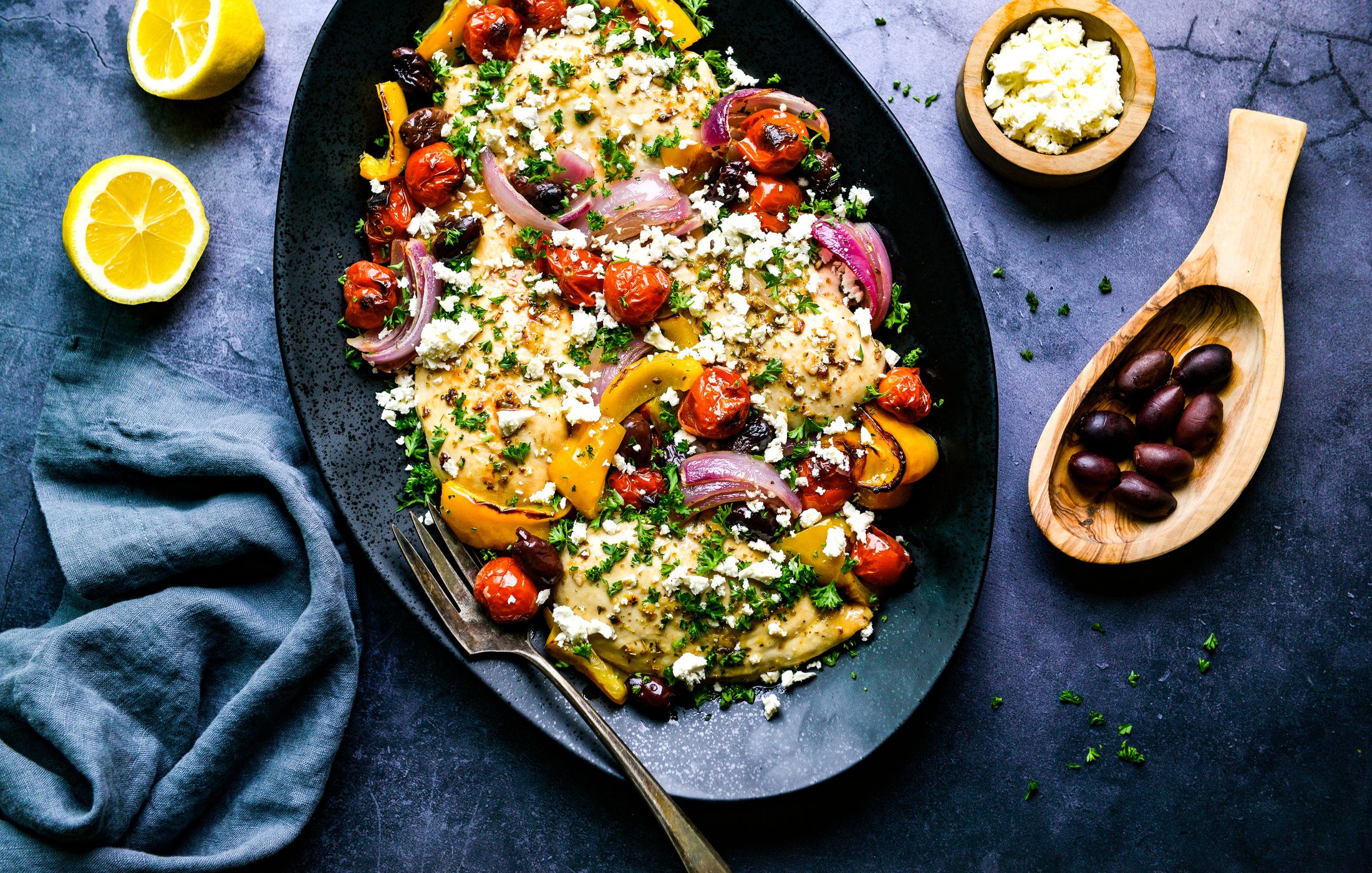 SHEET PAN MEDITERRANEAN CHICKEN-22