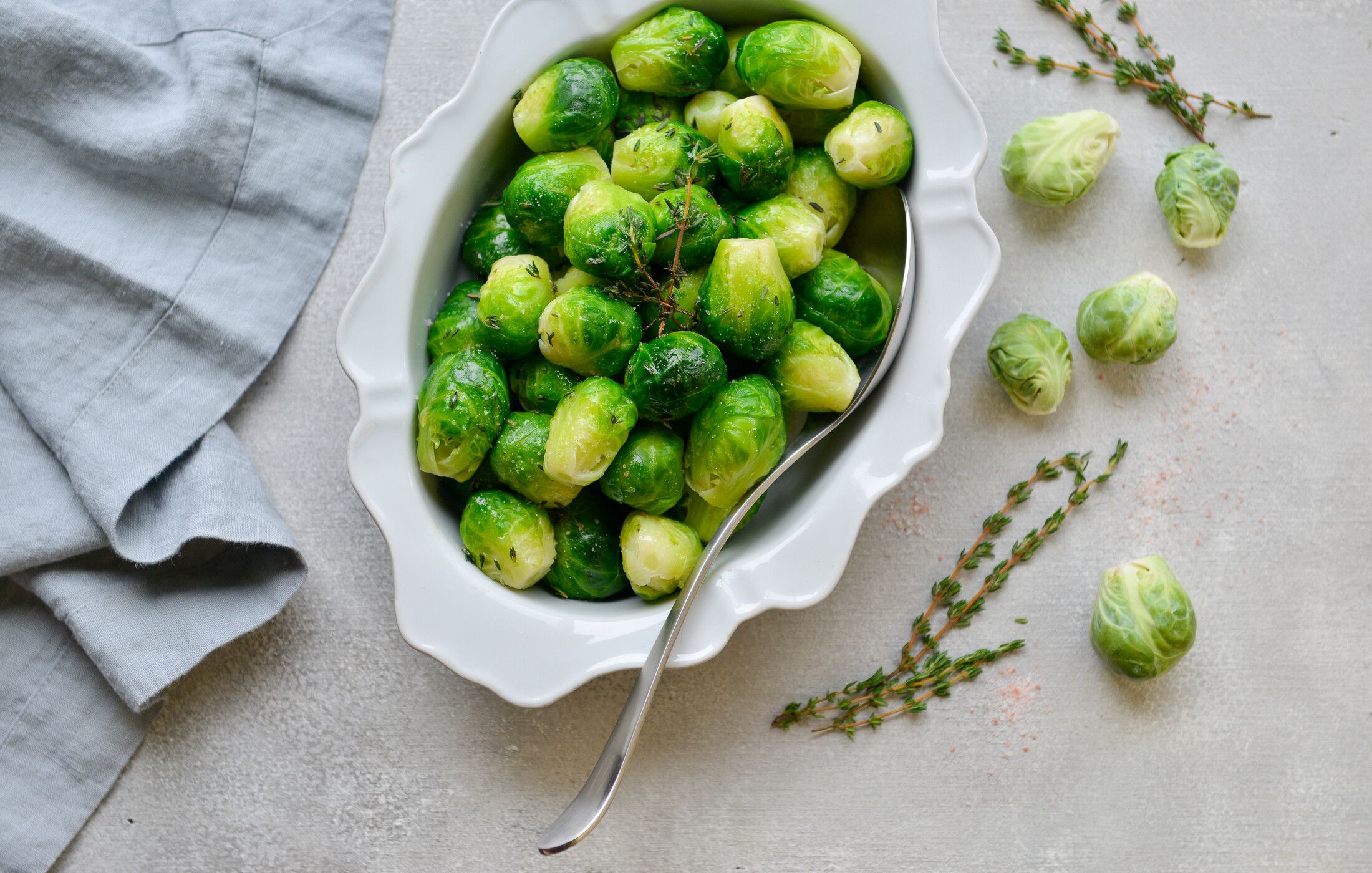 STEAMED BRUSSELS SPROUTS-1