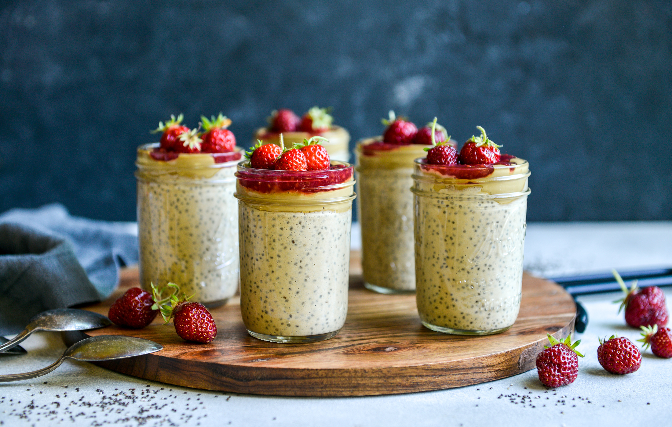 SUNBUTTER CHIA PUDDING-11