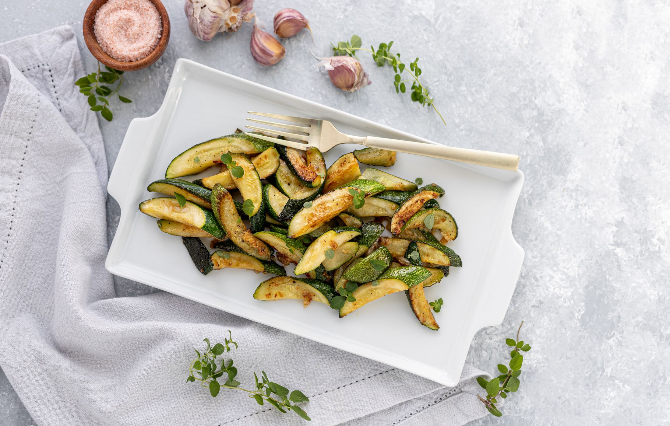Sautéed Zucchini with Garlic