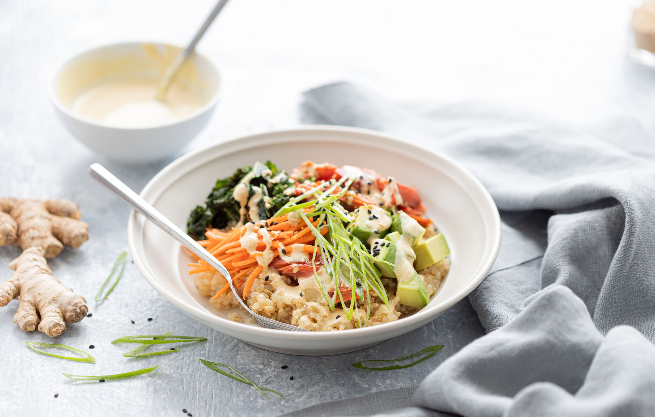Smoked Salmon Nourish Bowl