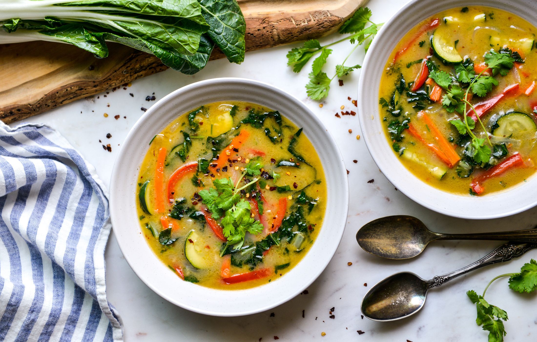THAI COCONUT VEGETABLE SOUP-1