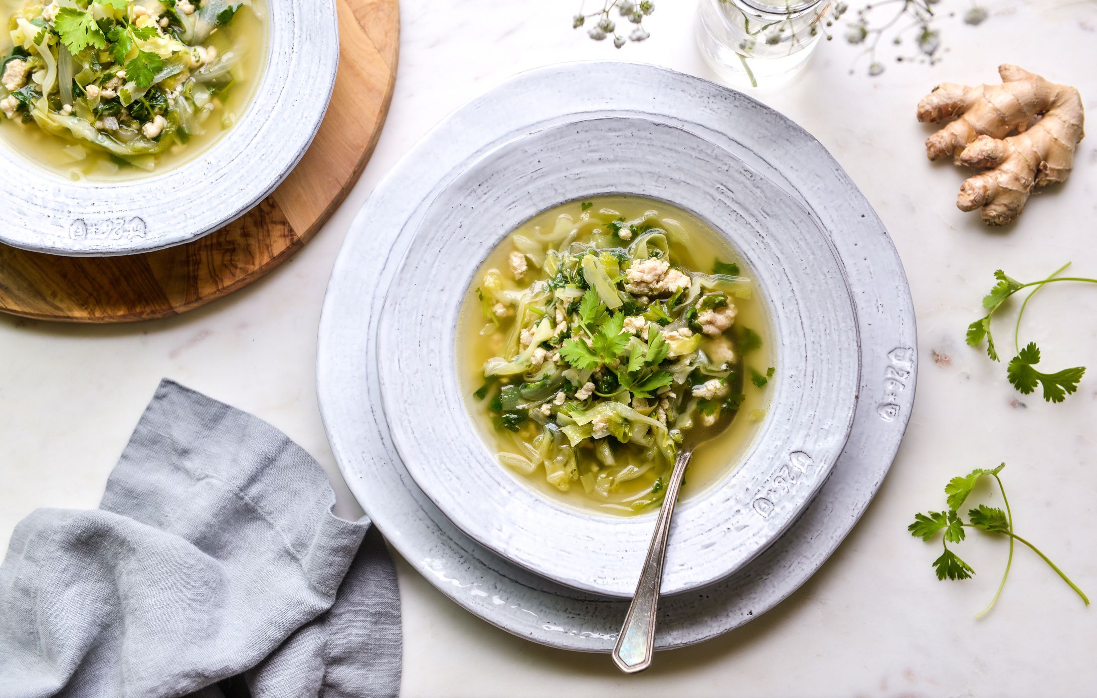 TURKEY CABBAGE DETOX SOUP-1