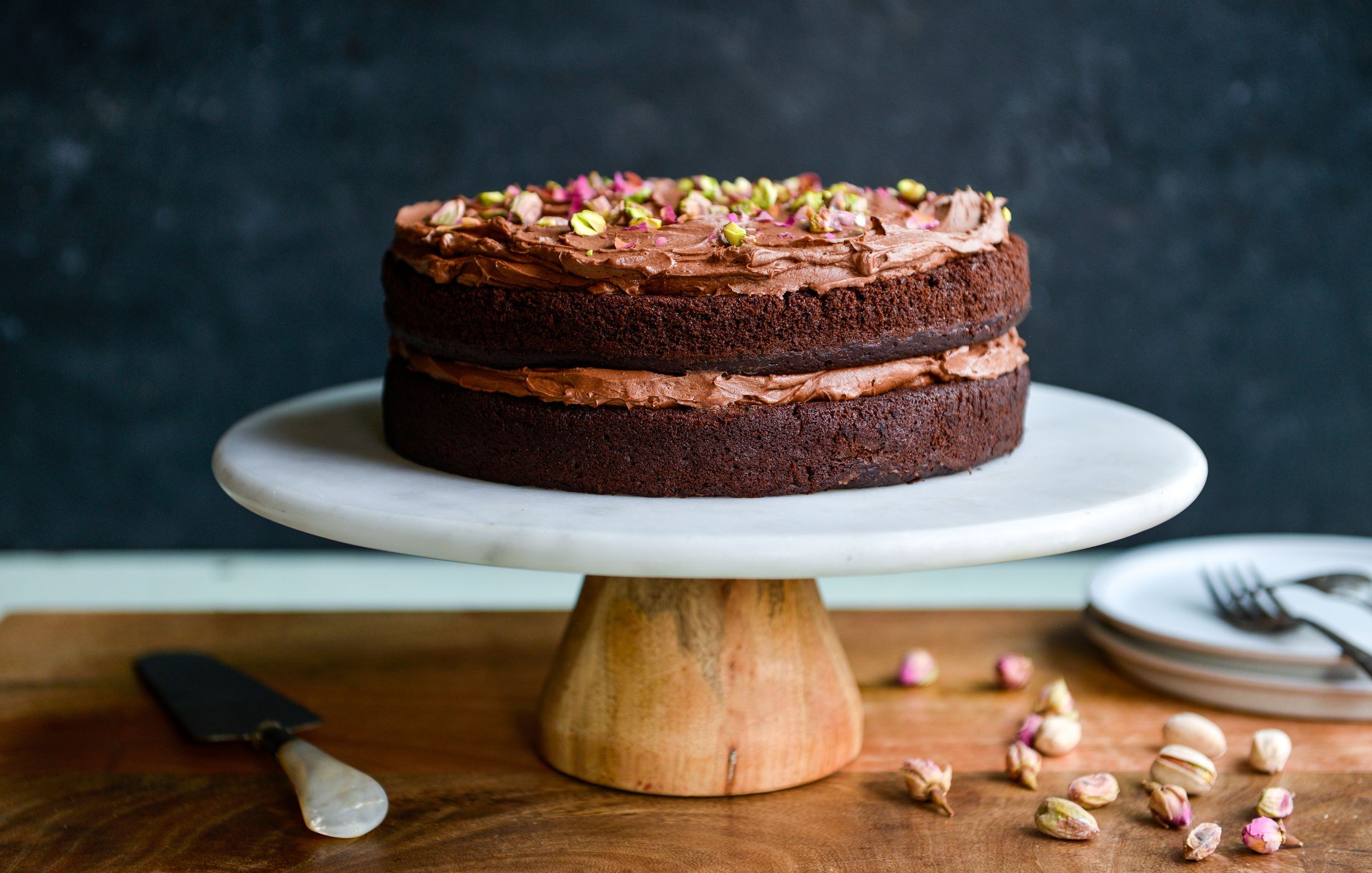 Whisk: a food blog: Chocolate Layer Cake