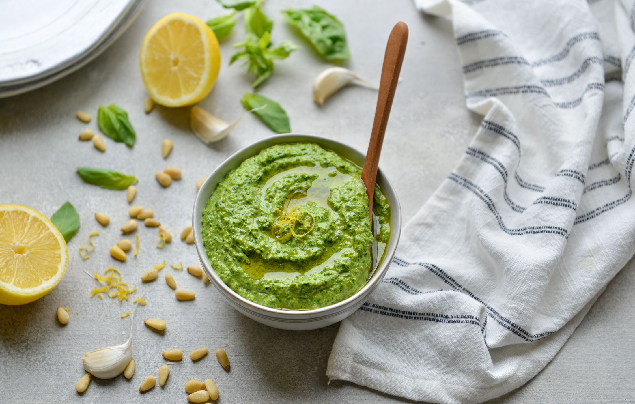 VEGAN LEMON BASIL PESTO-2