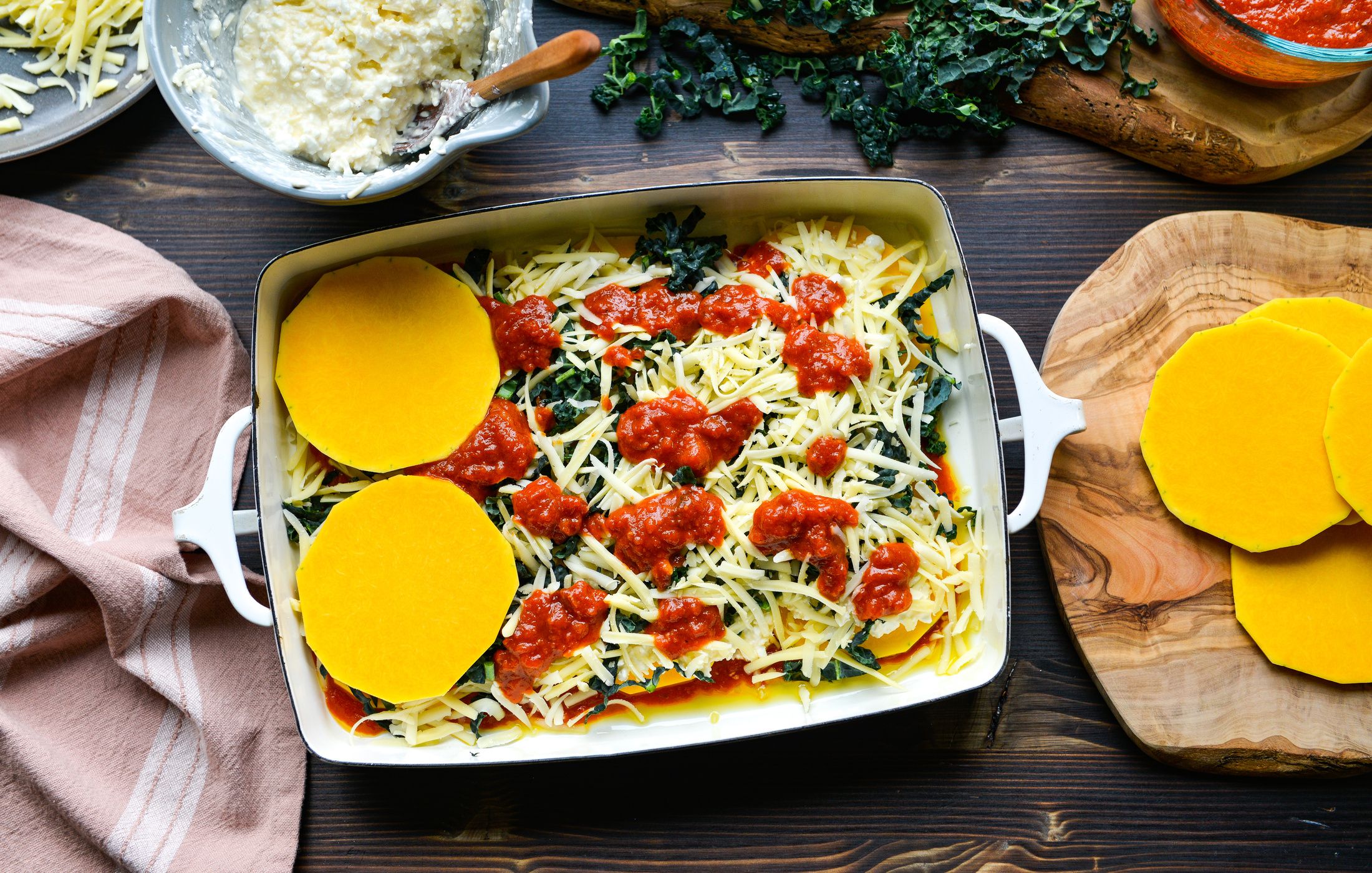 VEGETARIAN BUTTERNUT SQUASH LASAGNA-7