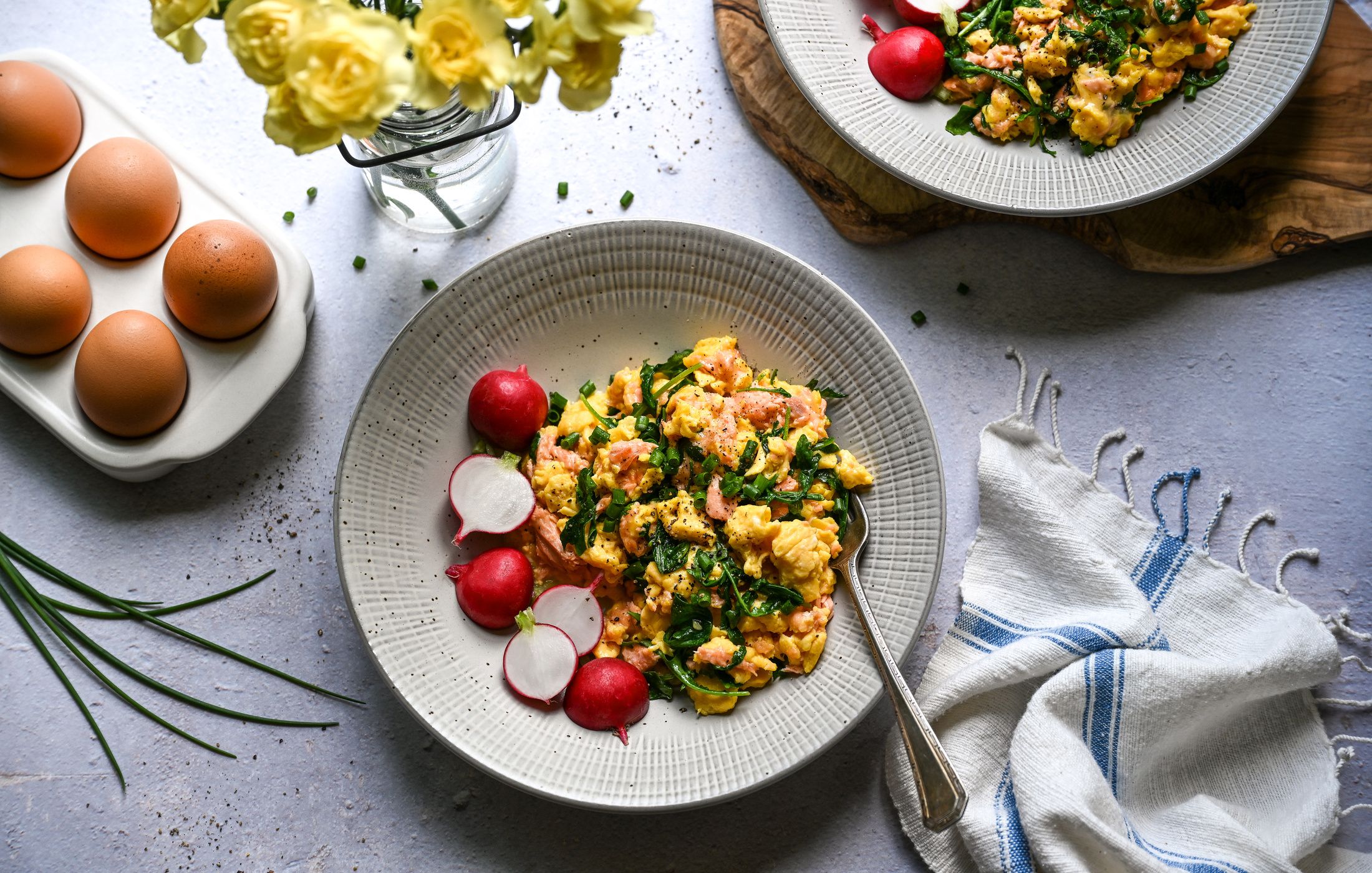 WILD SALMON EGG AND ARUGULA SCRAMBLE-11
