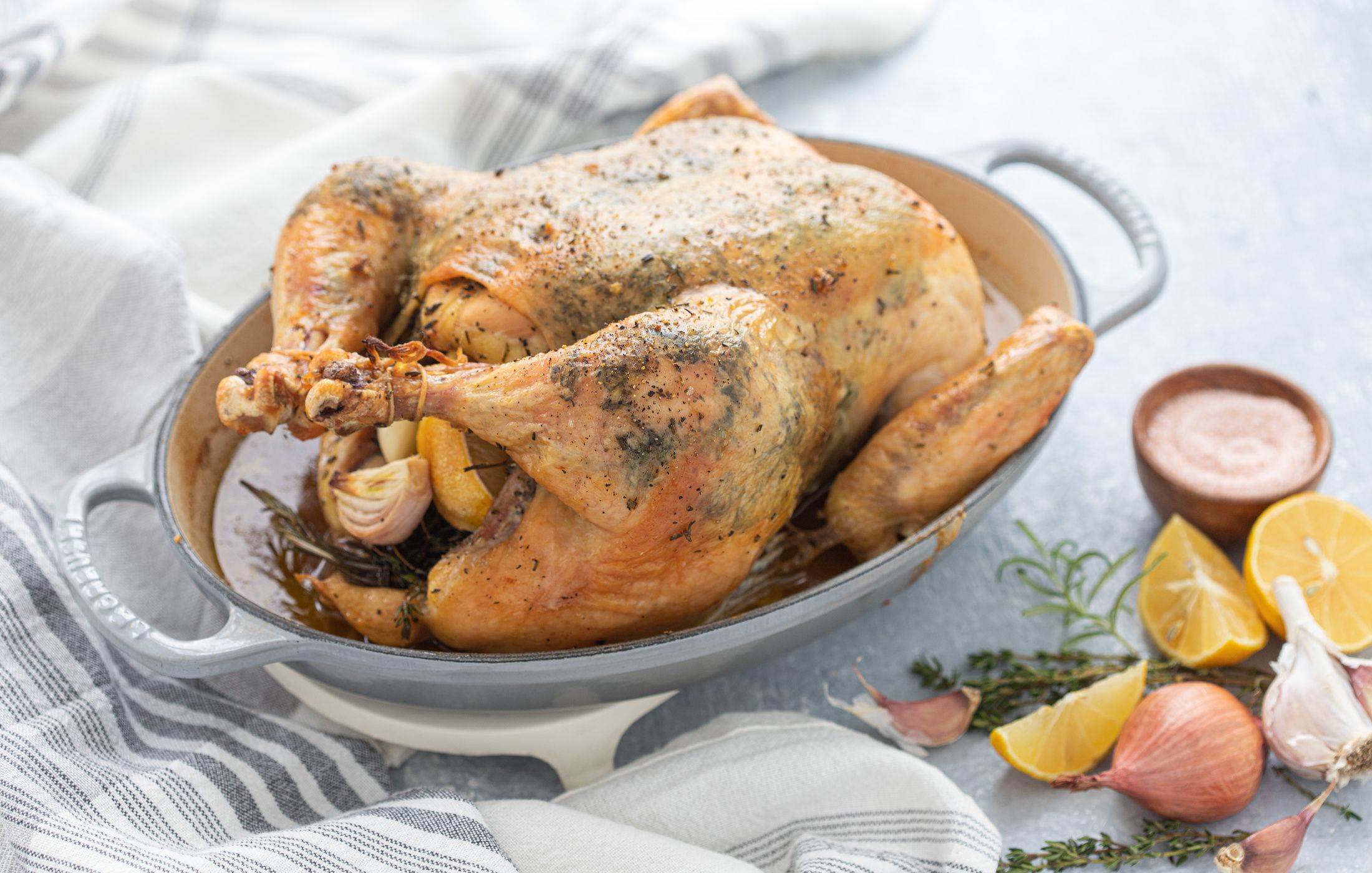 Whole Roasted Chicken with Lemon and Herbs-3