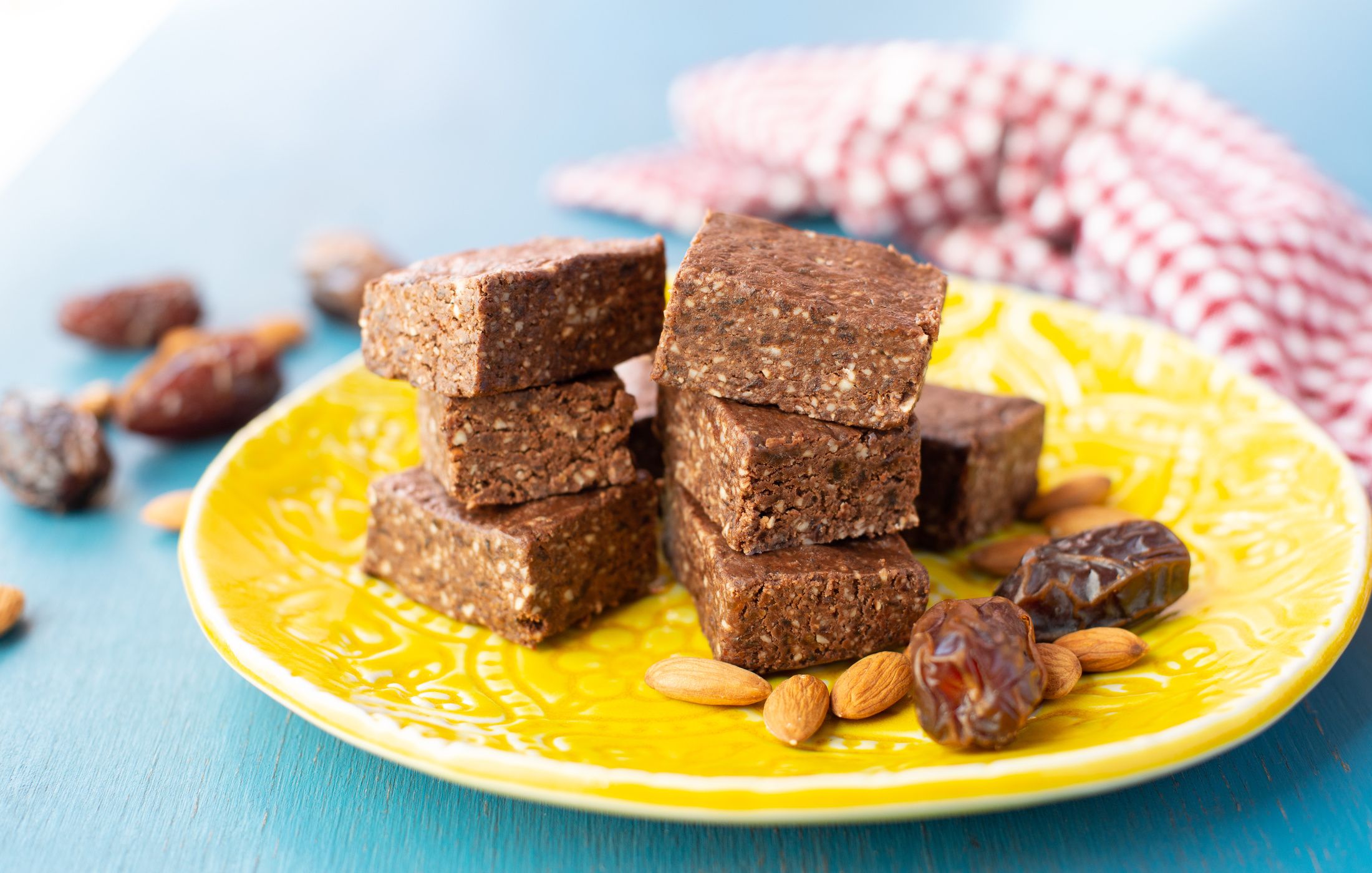 chocolate almond butter bars-2