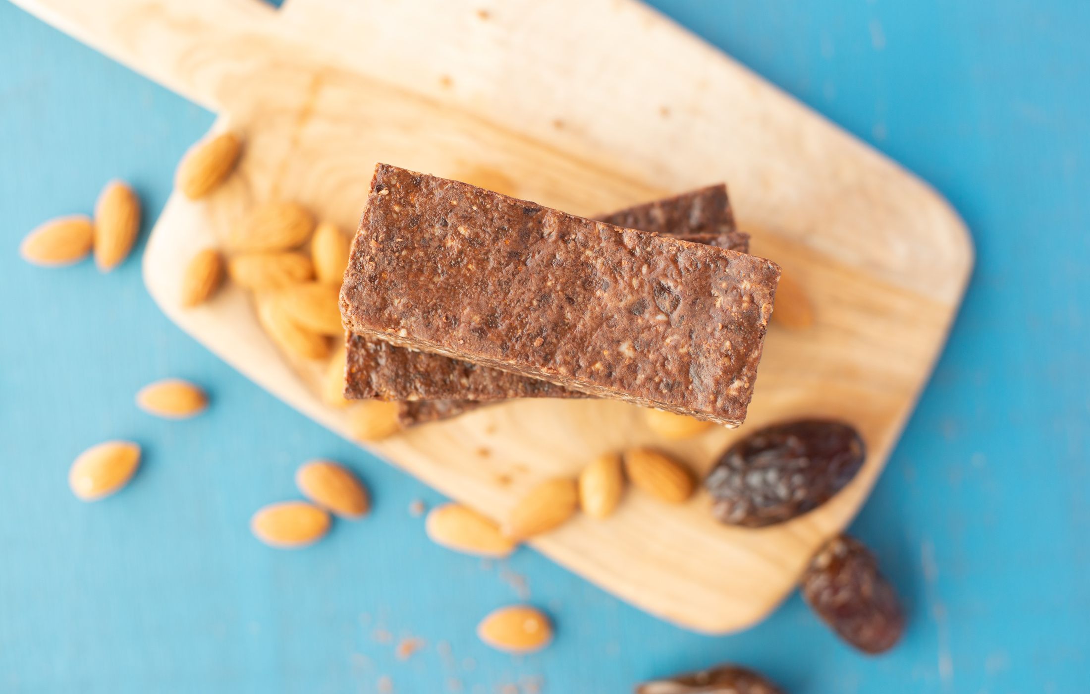 chocolate almond butter bars-3