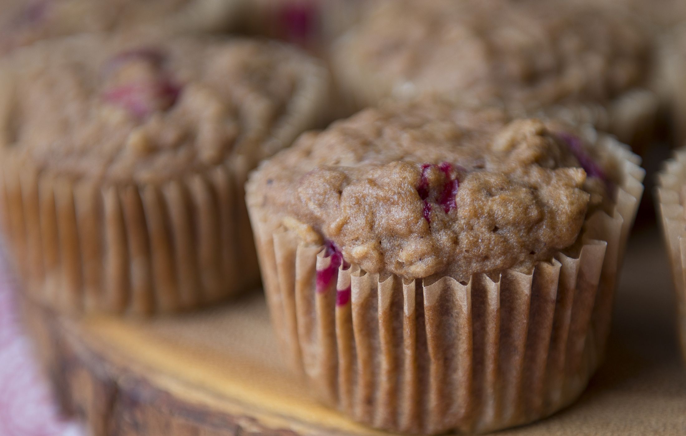 Apple Cranberry Oatmeal Muffins