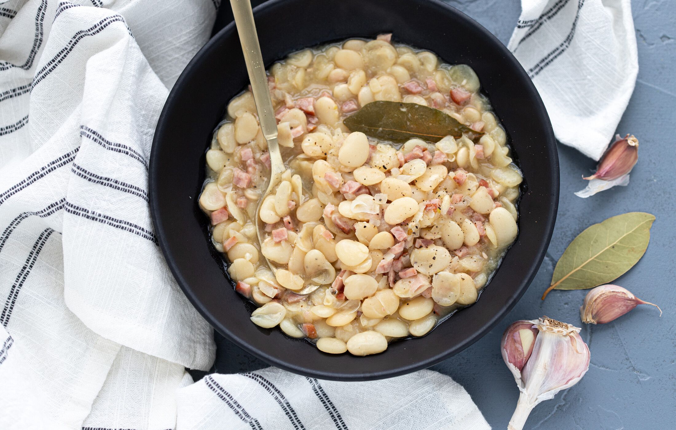 Butter Beans and Ham