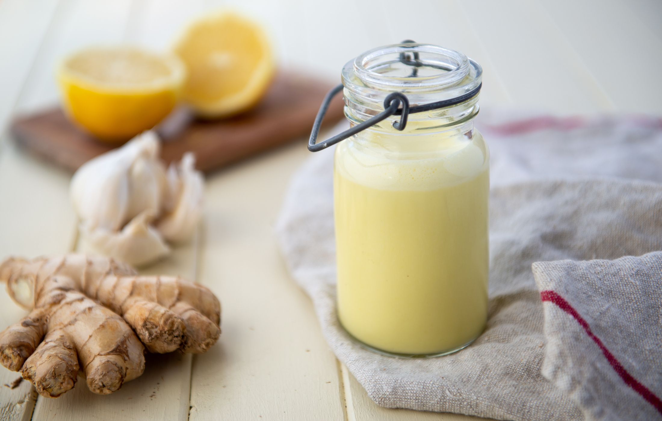Creamy Lemon-Ginger Dressing