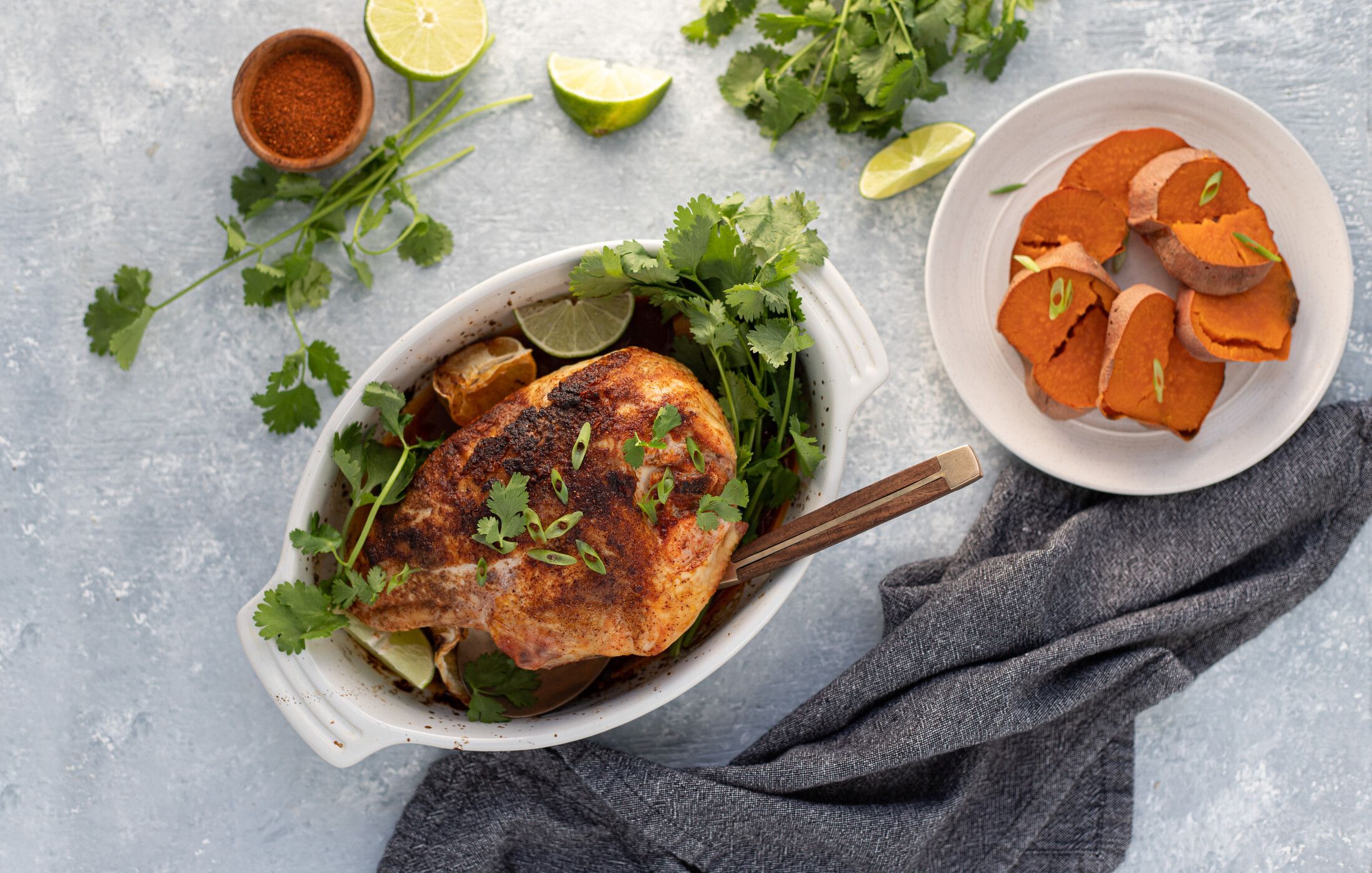 Chipotle-Lime Roasted Chicken