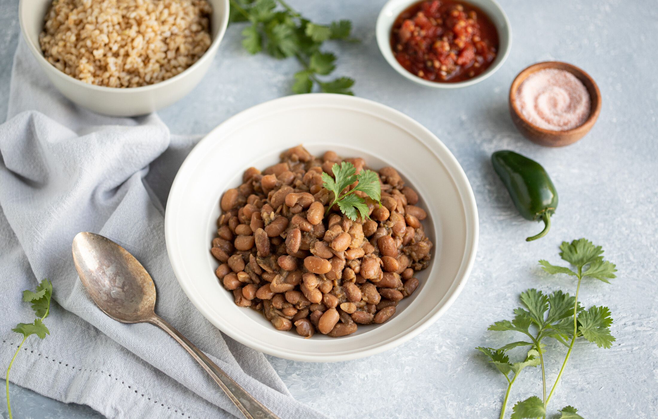 Cumin Spiced Pinto Beans   