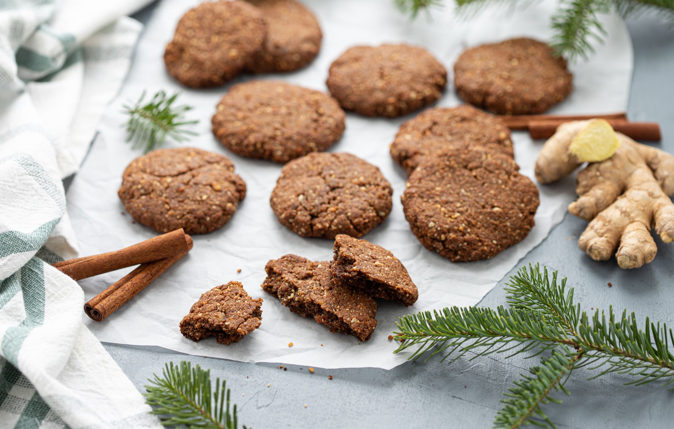 Ginger Molasses Cookies