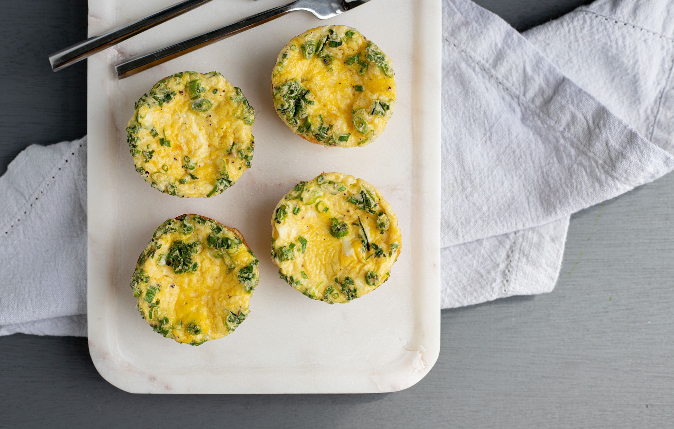 Ham and Cheese Egg Muffins 