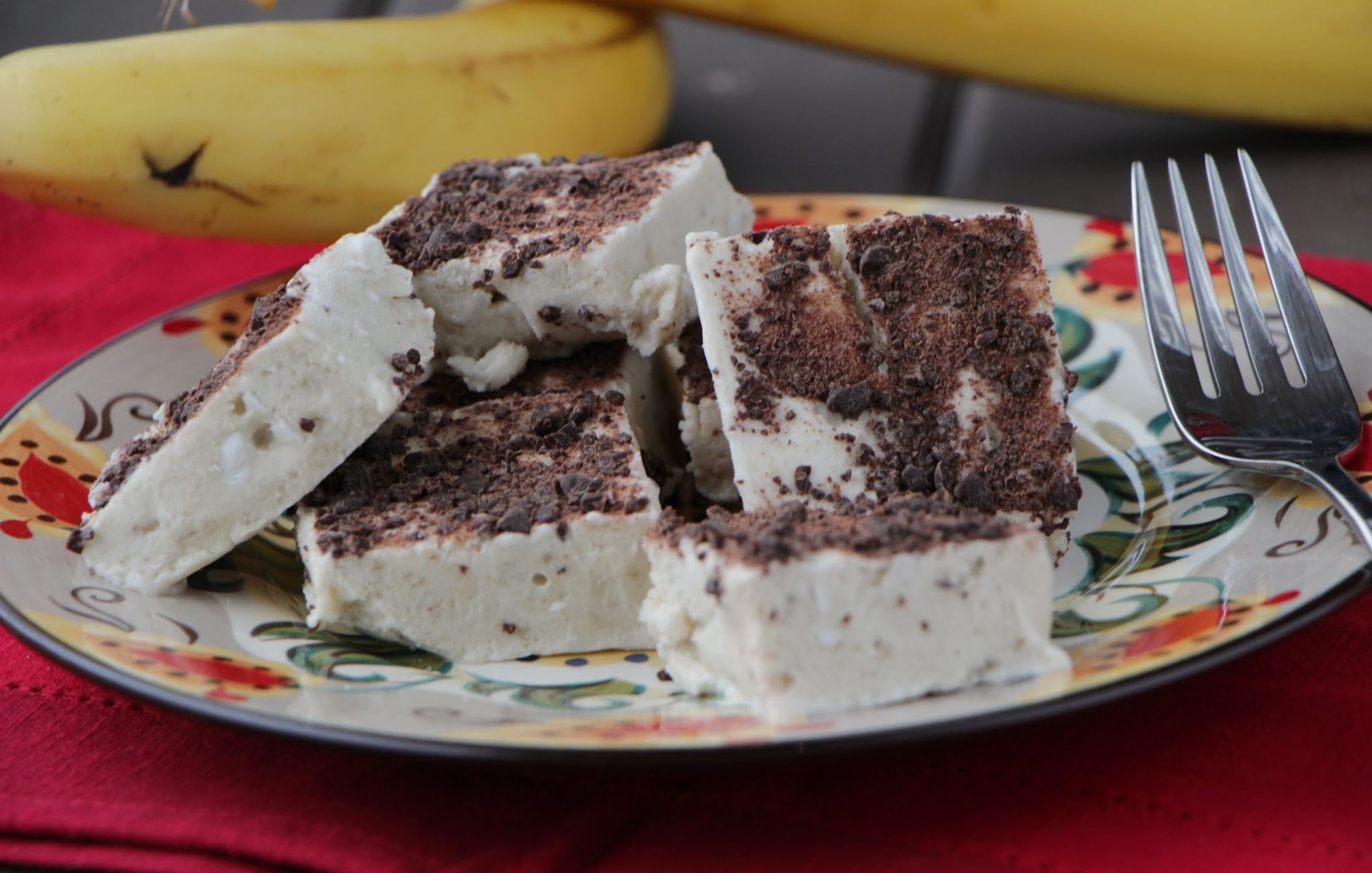 Coconut Banana Ice Cream Bars (dairy-free)