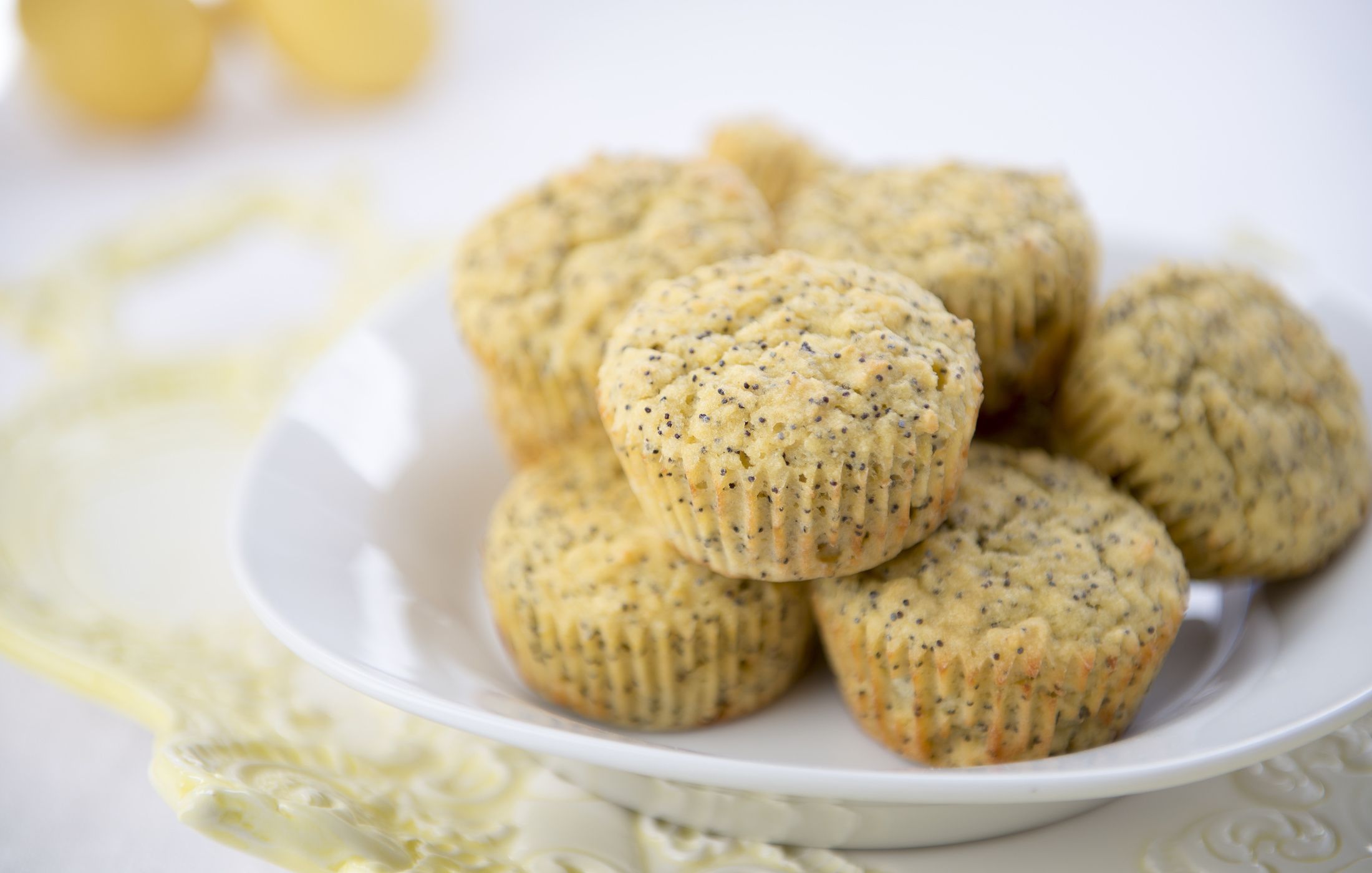 Paleo Grain-Free Lemon Poppy Seed Muffins