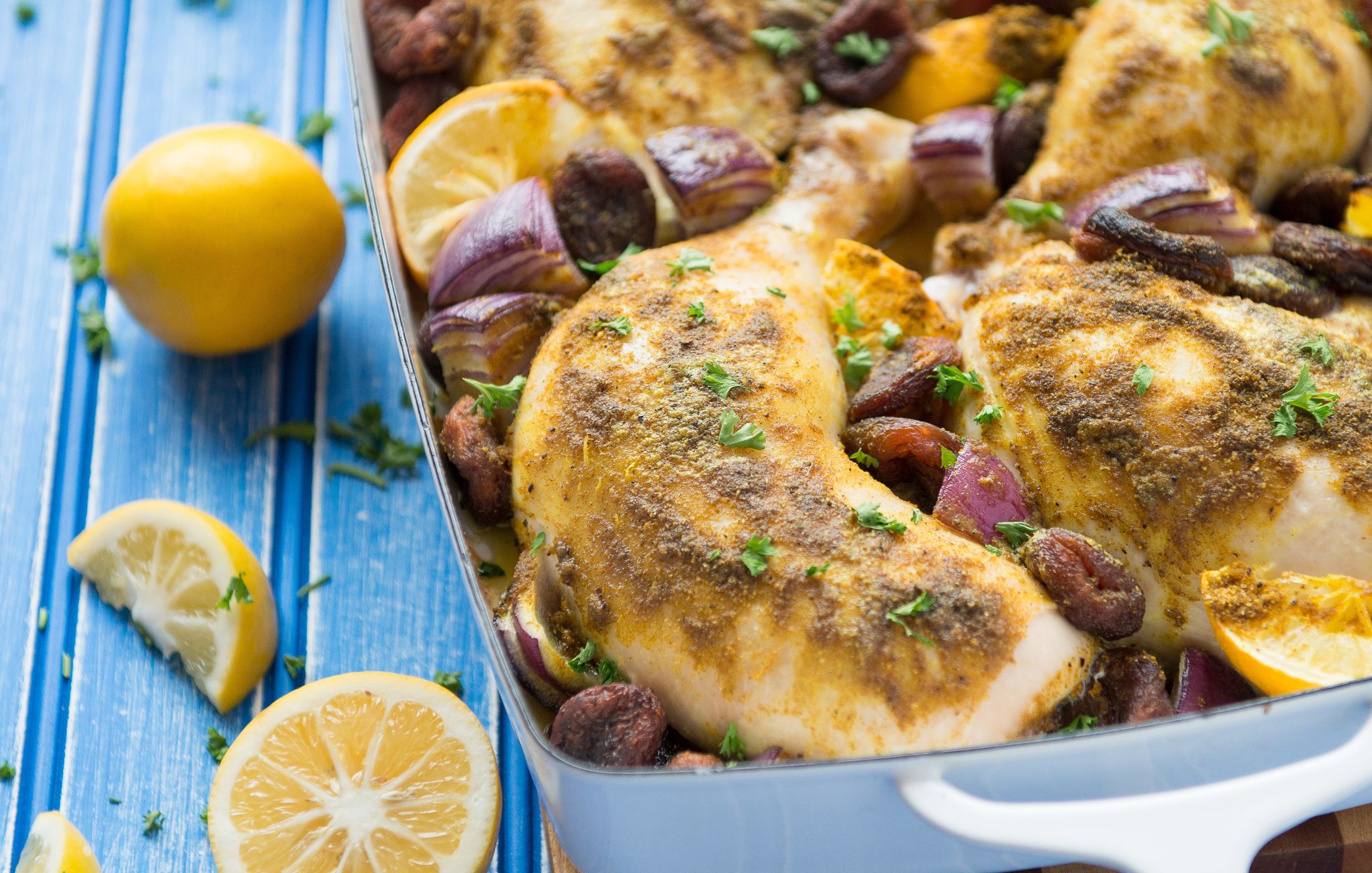 Paleo Moroccan Roasted Chicken