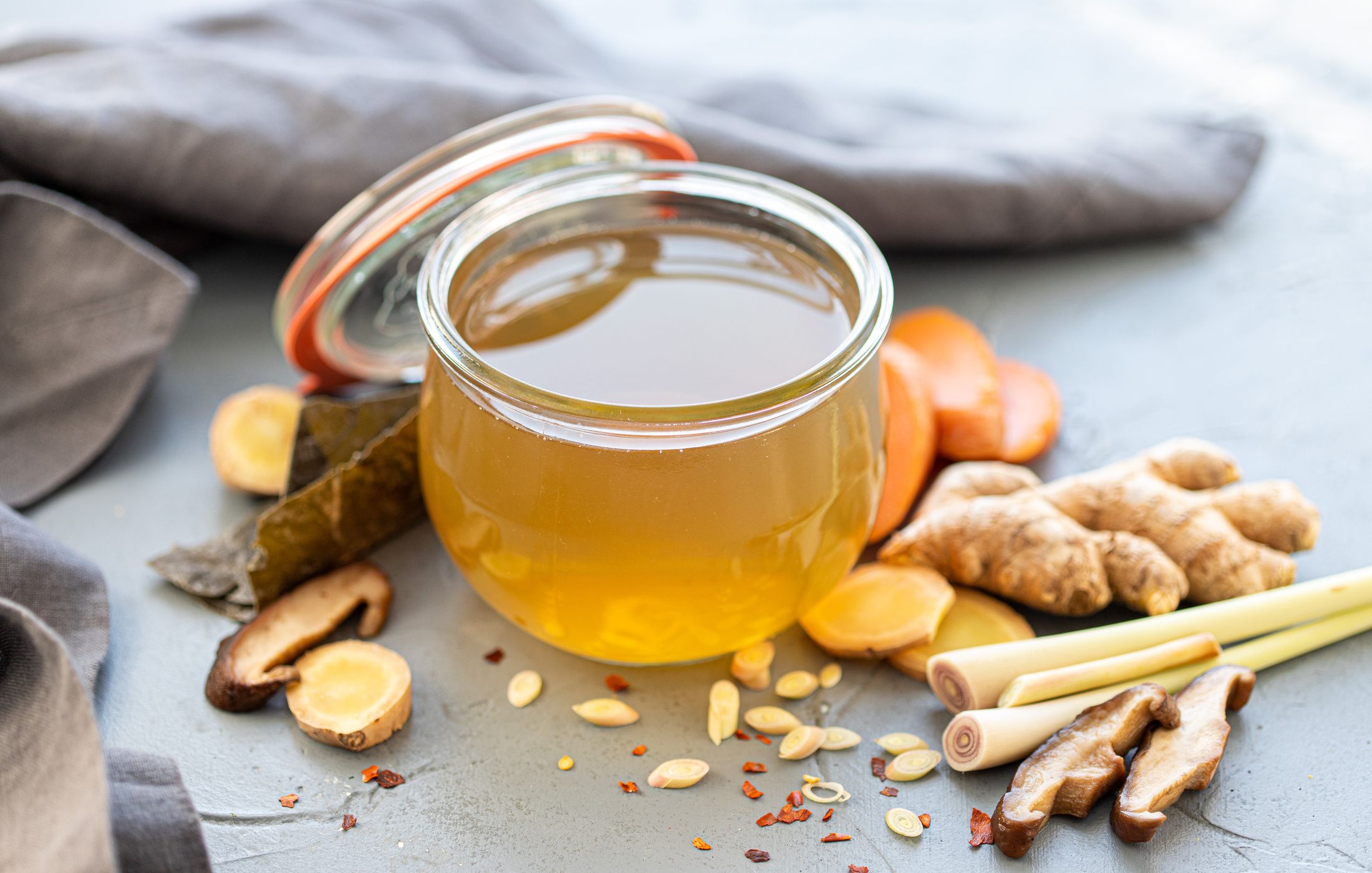 Nourishing Ginger Soup Stock