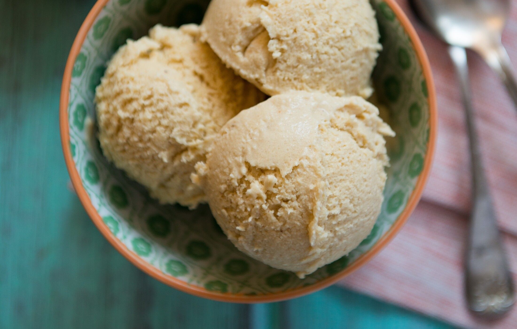 Persimmon Spice Ice Cream