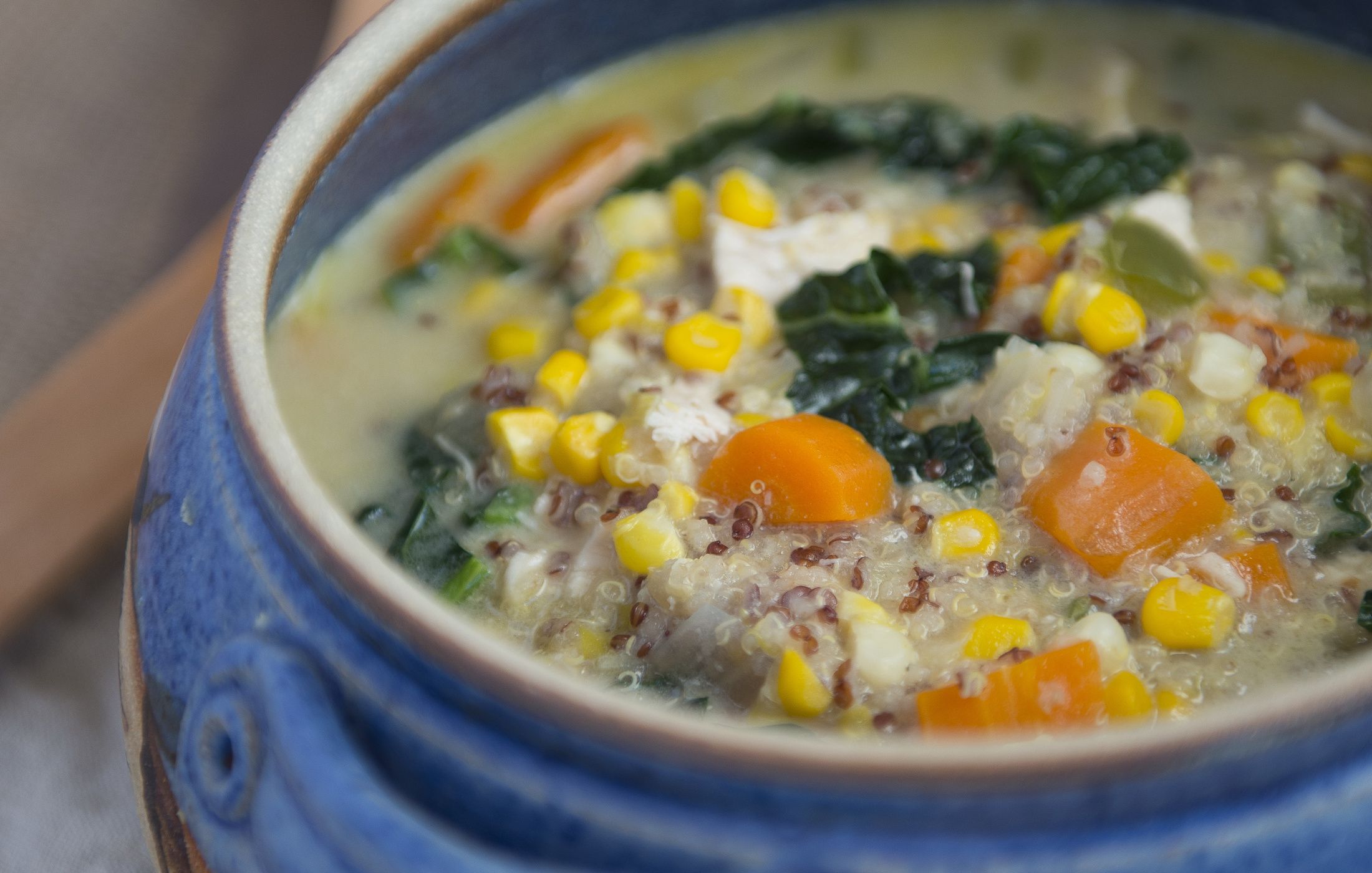 Dairy-Free Quinoa Corn Chowder