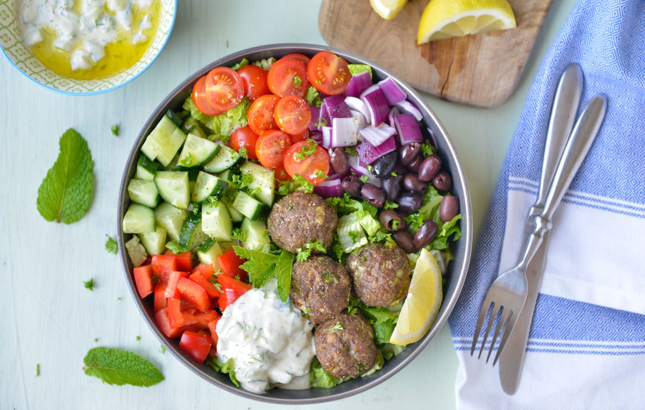 Keto Spiced Lamb Meatballs