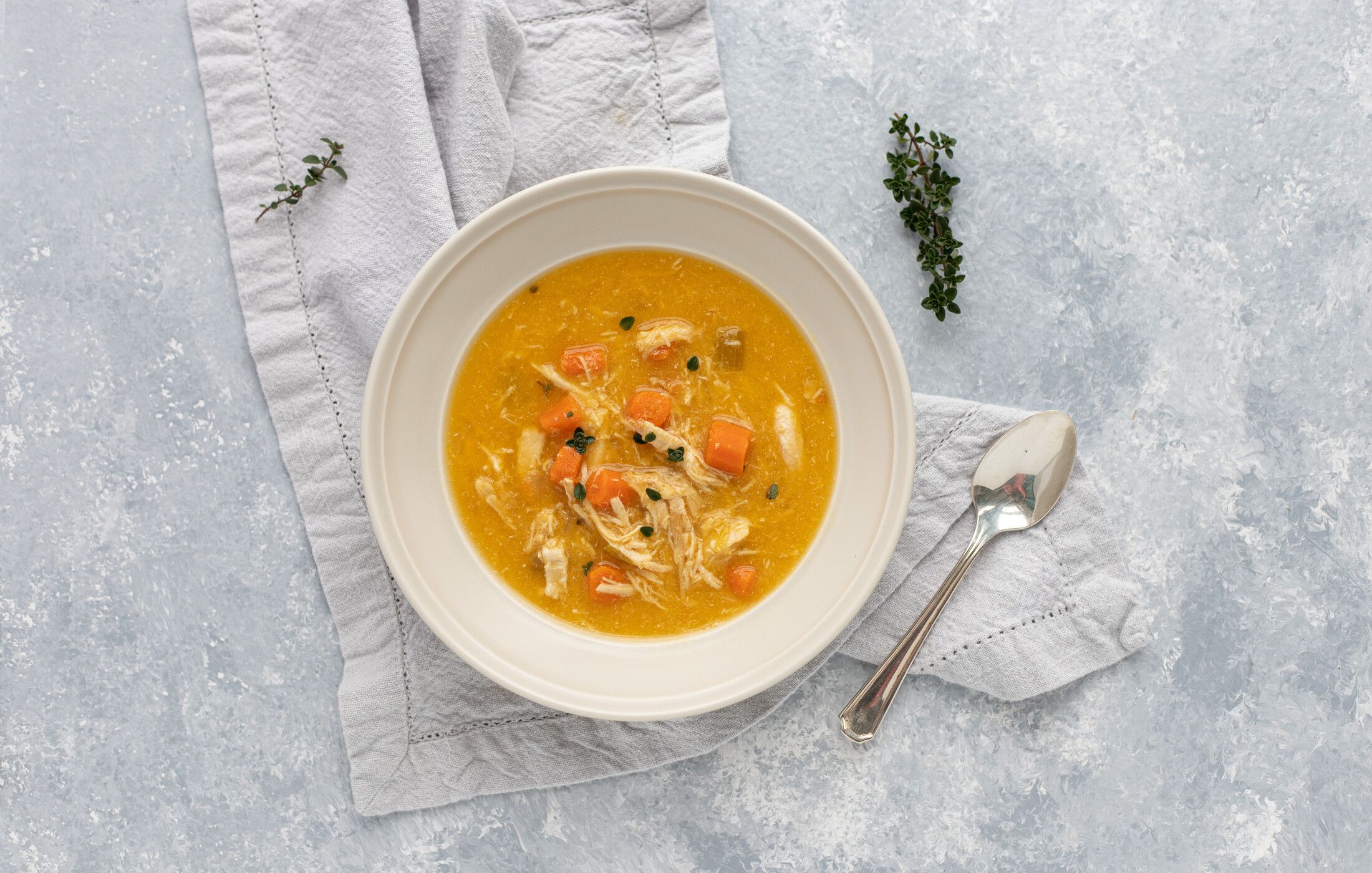 Simple Chicken and Carrot Soup