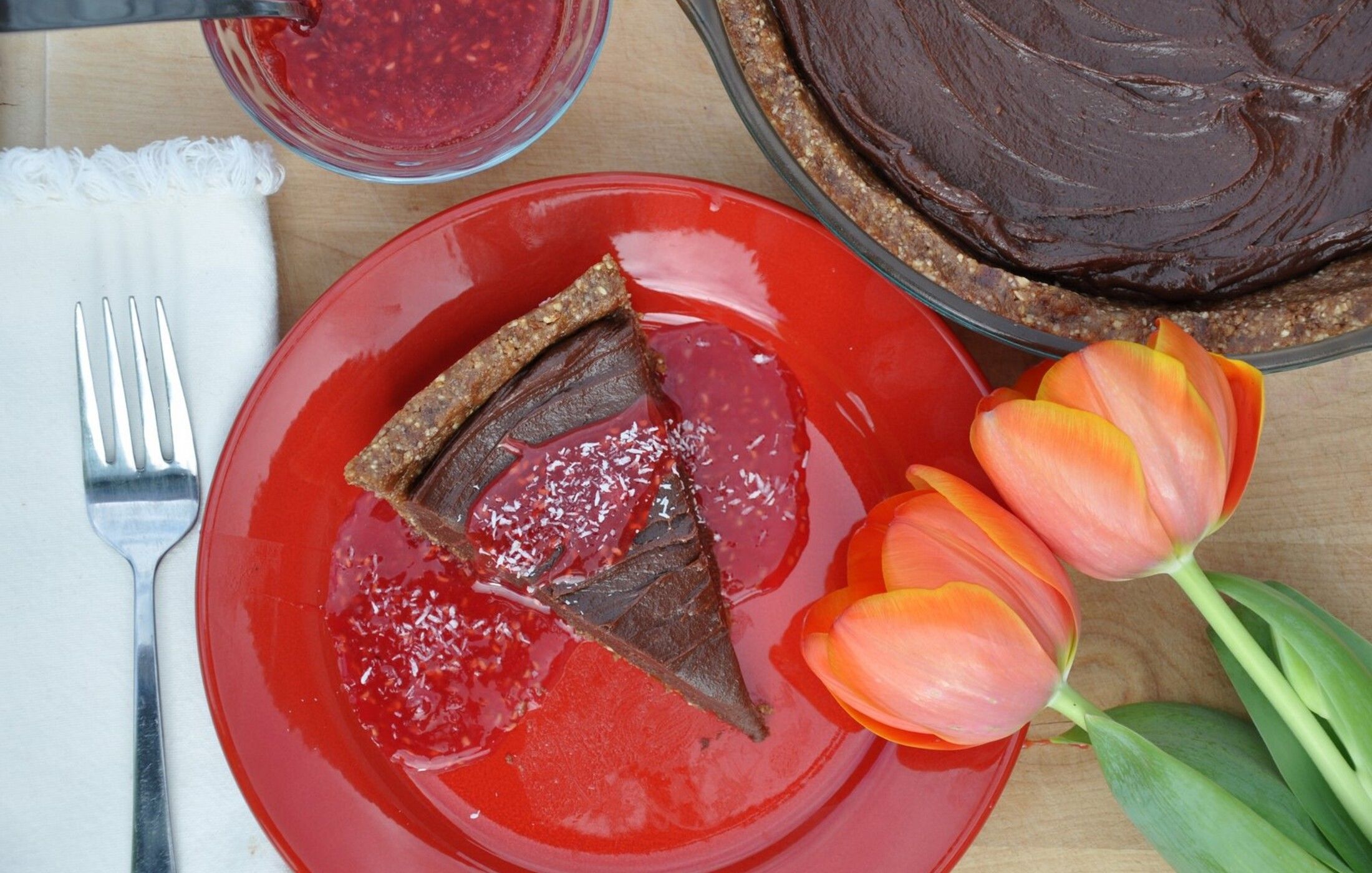 Vegan Raw Chocolate pie Recipe