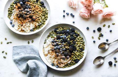 COTTAGE CHEESE PUMPKIN SEED SUPERFOOD BOWLS-1