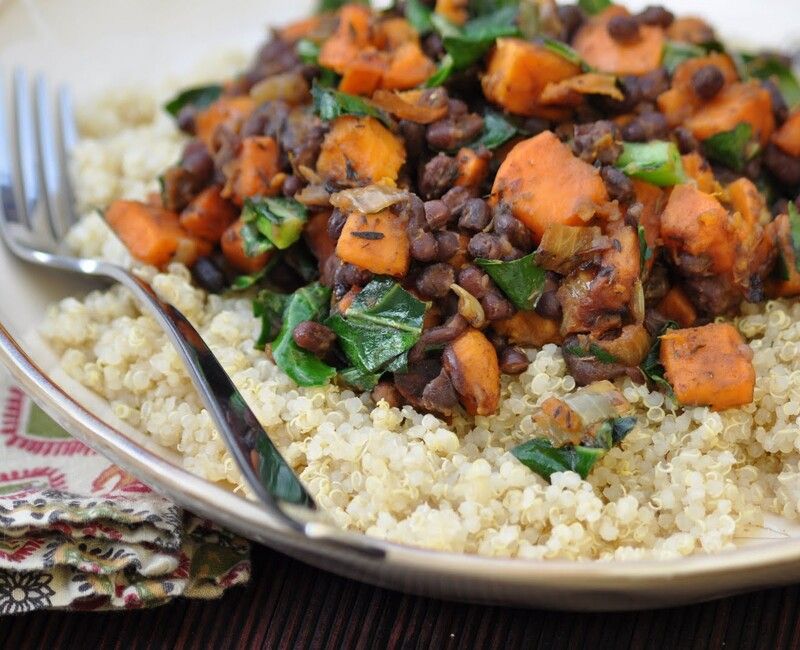 Adzuki Bean and Yam Hash