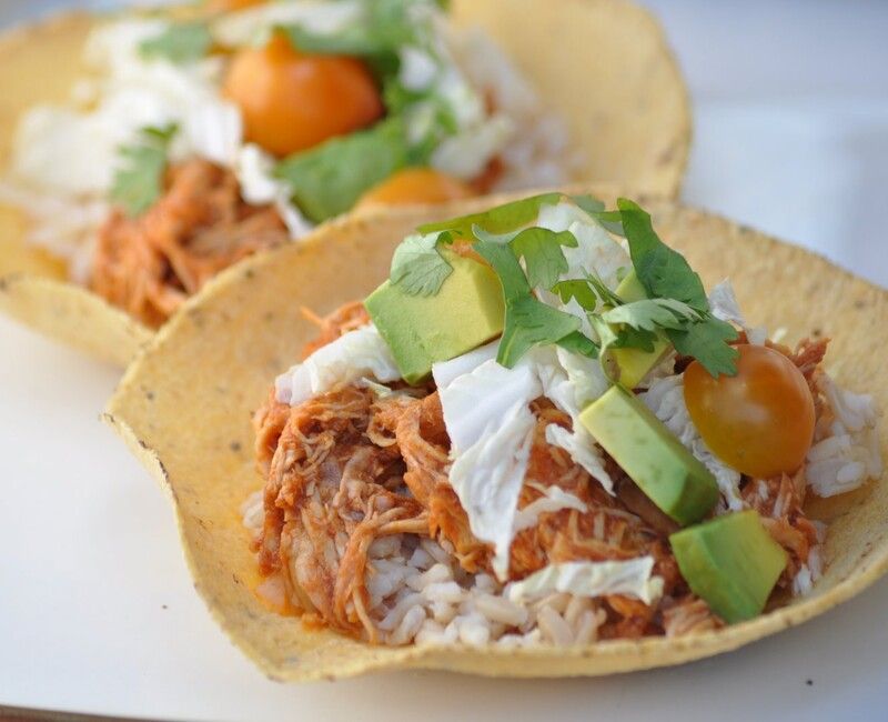 Slow Cooked Chicken Taco Filling