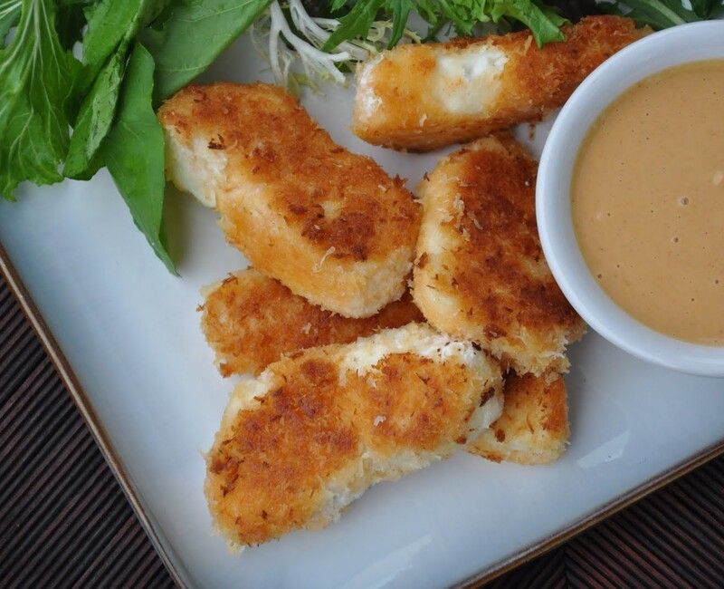 Gluten-Free Paleo Thai Coconut Fish Sticks