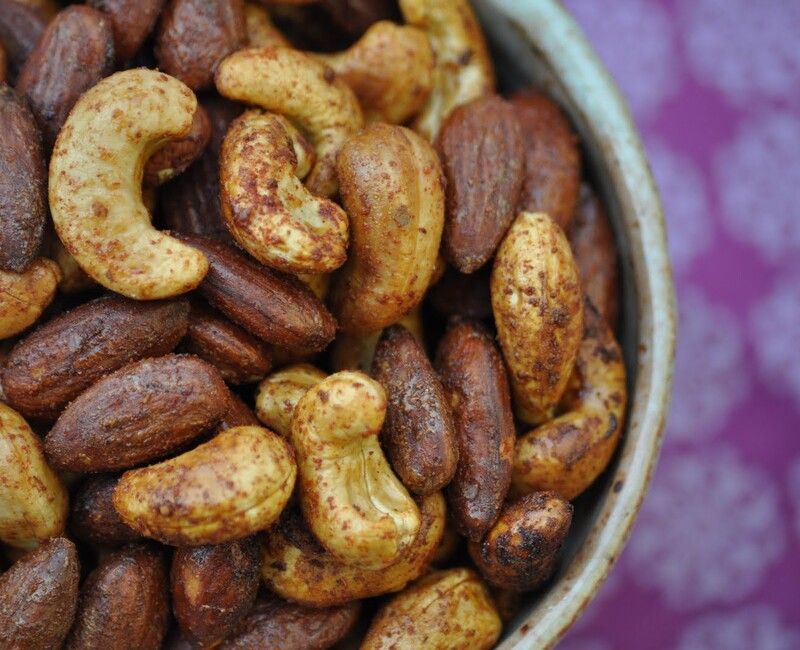 Smokey Soy-Free Tamari Roasted Nuts