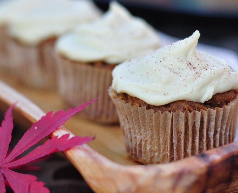 Grain-Free Pumpkin Cupcakes Paleo