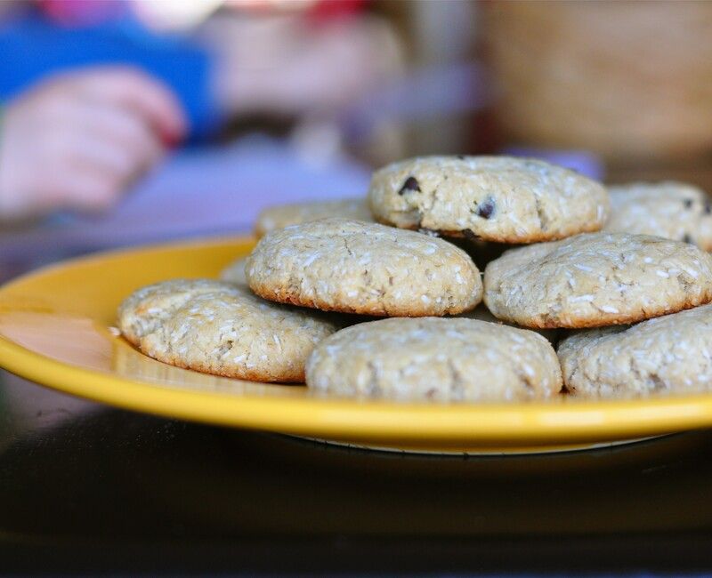 Grain-Free Vegan Banana Coconut Cookies