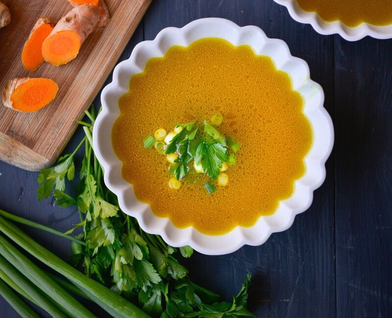 Healing Turmeric-Ginger Broth