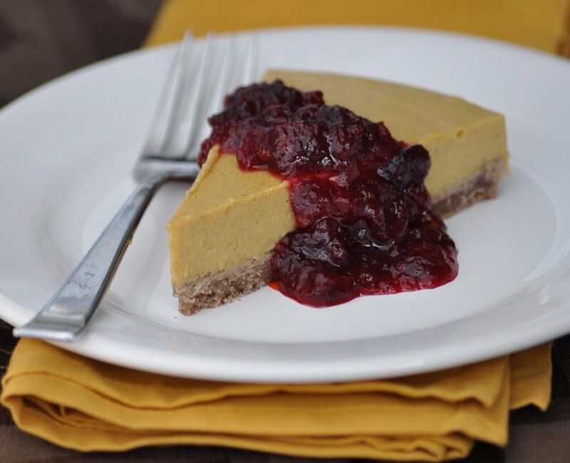 Gluten-Free Vegan Pumpkin Cheesecake