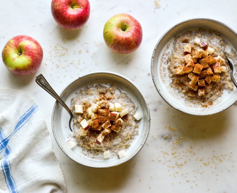 APPLE MILLET PORRIDGE VEGAN