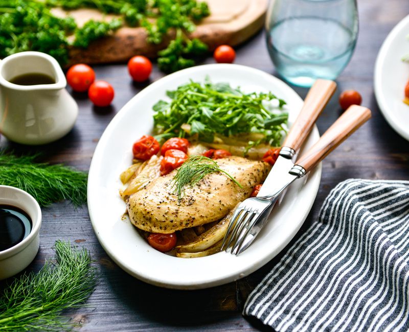 BALSAMIC SHEET PAN CHICKEN AND FENNEL-4