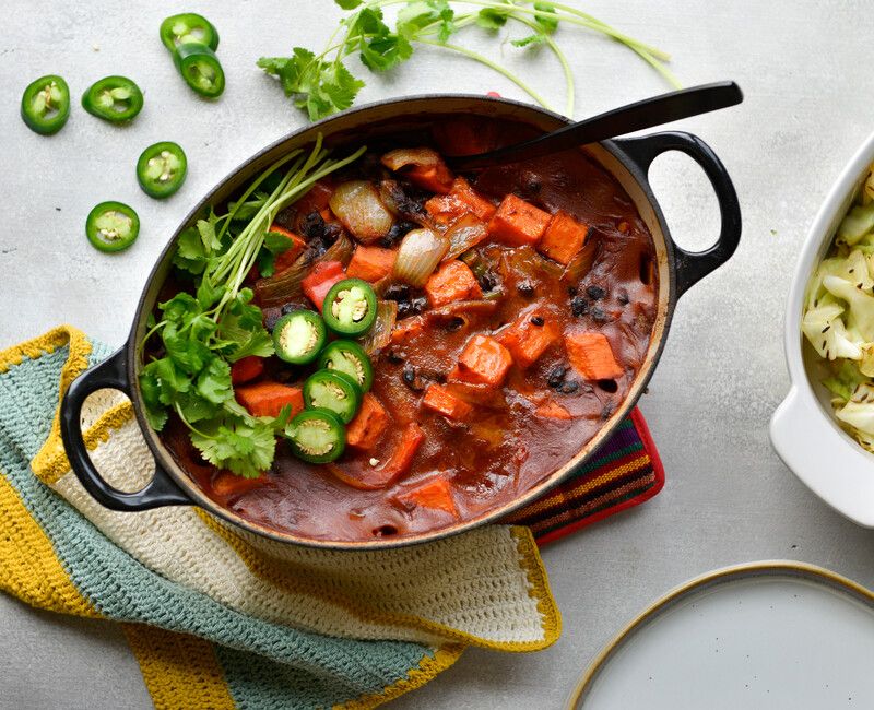 BLACK BEAN AND YAM CASSEROLE-1